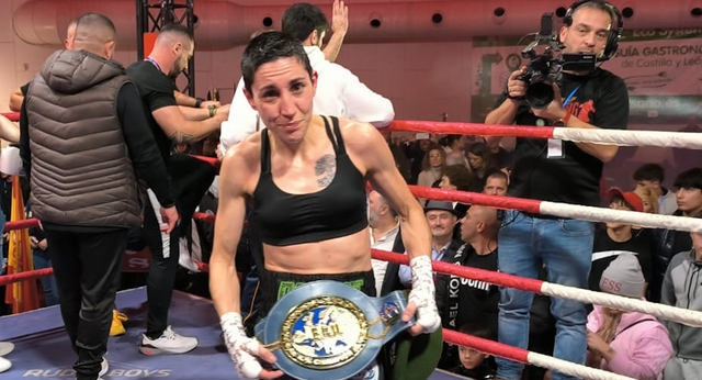 El peso mínimo europeo sigue siendo español: Isabel Rivero se corona en Valladolid
