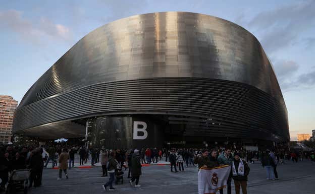 El estadio Santiago Bernabéu. NFL