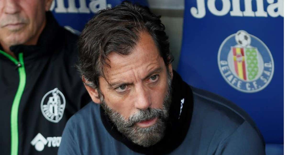 Quique Sánchez Flores en su etapa como entrenador del Getafe./EFE