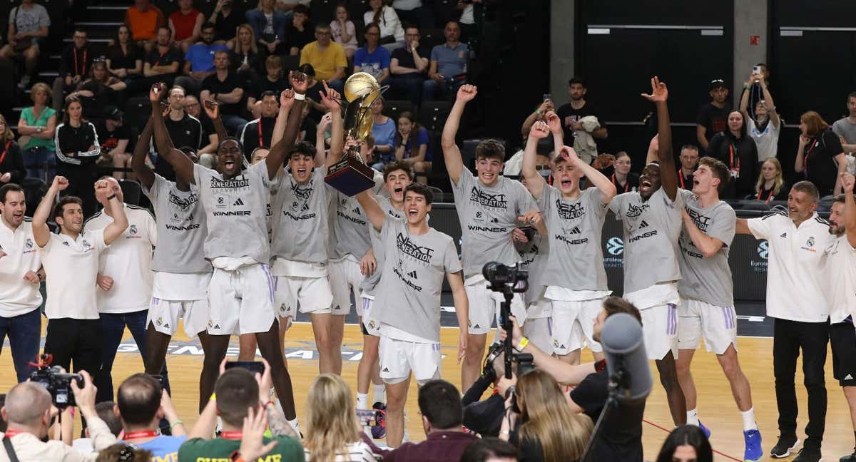 El Real Madrid se proclamó campeón del Torneo Adidas Next Generation la pasada temporada. /GETTY IMAGES