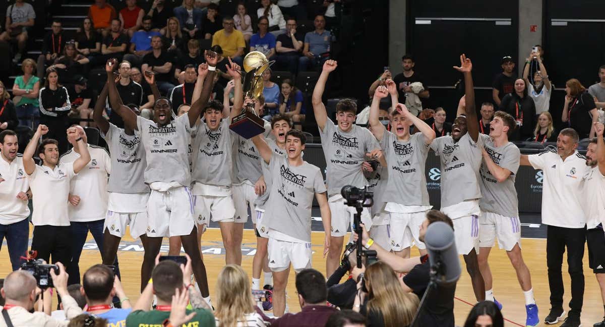 El Real Madrid se proclamó campeón del Torneo Adidas Next Generation la pasada temporada.