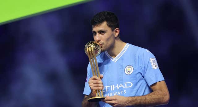 Año dorado de Rodri: dos MVP y ahora ¡Balón de Oro del Mundial de Clubes!