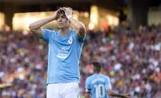 El valor de la plantilla del Celta cae en picado y le perjudica de cara al mercado de fichajes