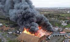 Un incendio arrasa Sportica, un pabellón histórico del baloncesto francés