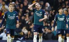 Al Arsenal se le escapa el liderato de la Premier tras una nueva derrota