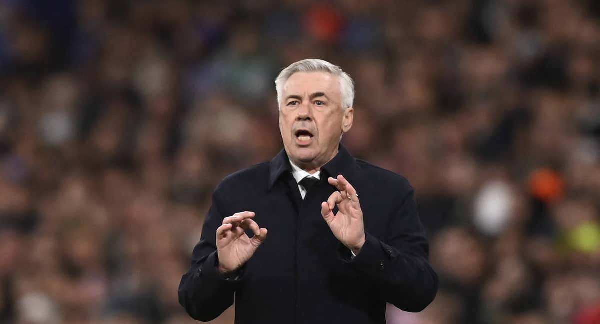 Ancelotti, con el Real Madrid./EFE