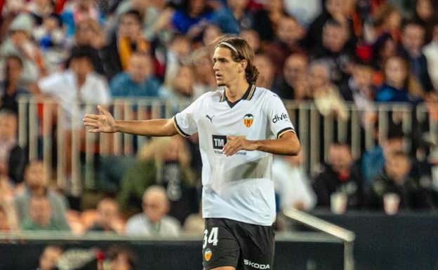 Yarek en Mestalla.  Valencia C.F.