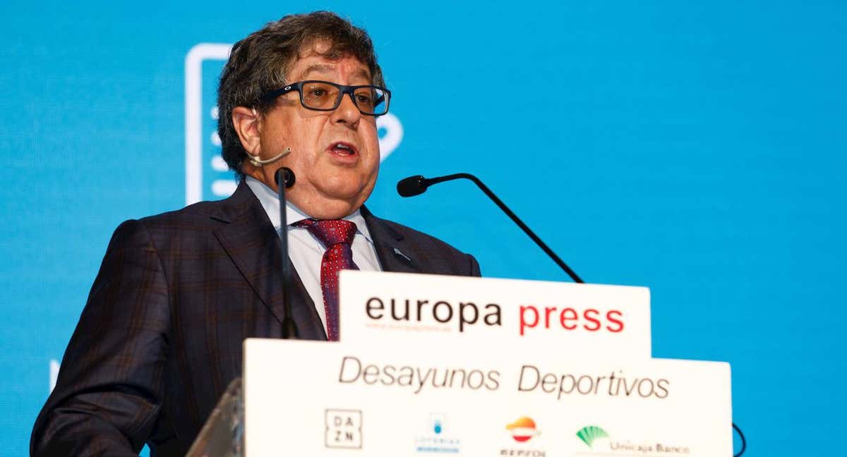 José Luis Terreros, director de la agencia española antidopaje (CELAD), durante los desayunos de Europa Press en diciembre de 2022. /Oscar J.Barroso / Getty Images