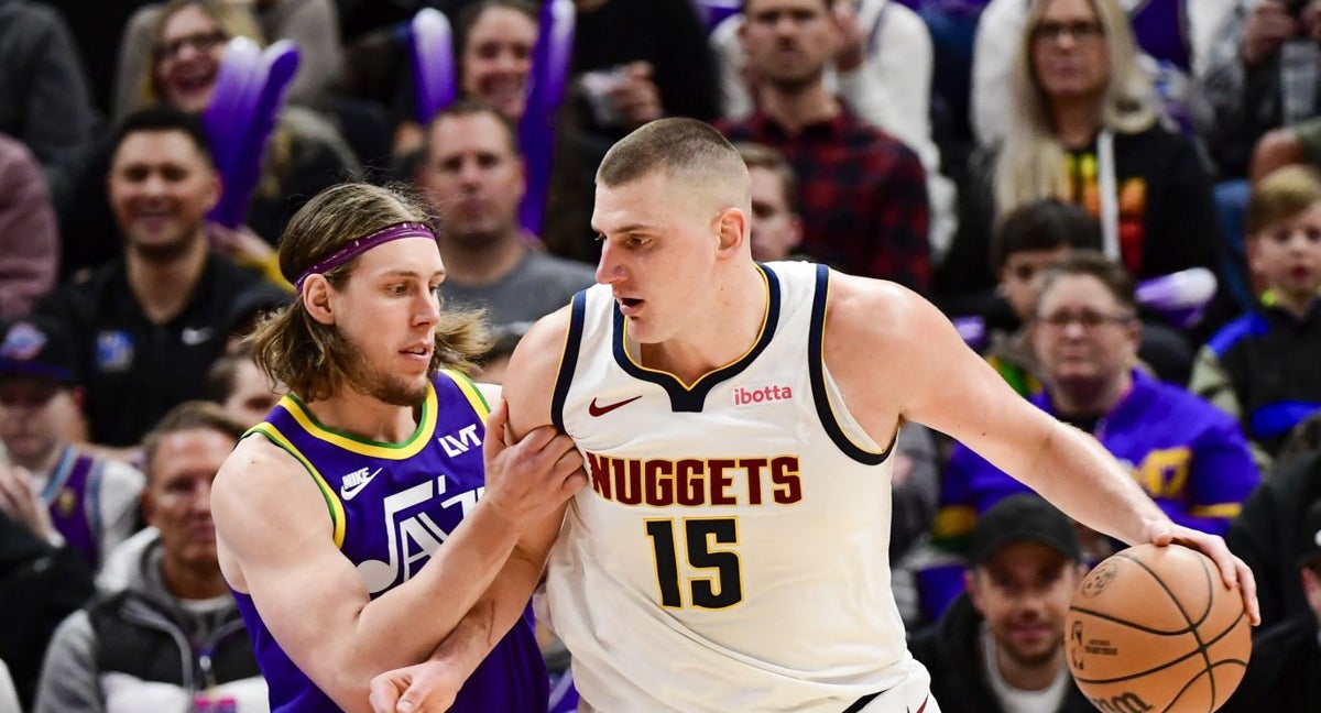 El serbio Nikola Jokić, pívot de Denver Nuggets, y dueño de la mejor media del NBA 2K24.