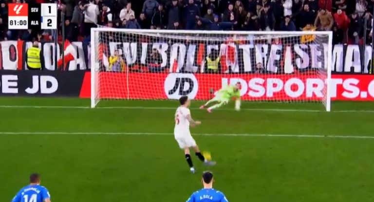 El lanzamiento de Ocampos.