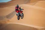 Honda vuela en el Empty Quarter y Brabec se pone líder; Barreda se queda fuera