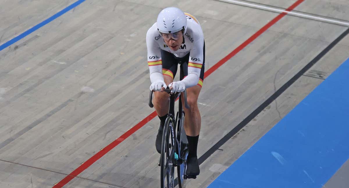 Sebastián Mora, durante la Puntuación del Campeonato de Europa de Apeldoorn 2024.