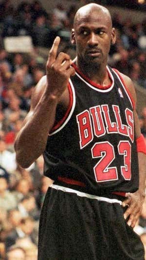 Michael Jordan en una imagen de archivo. AFP