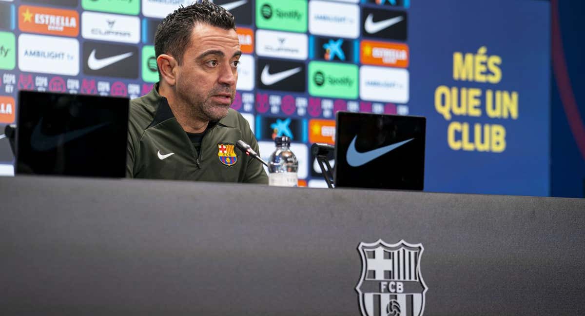 Xavi, con naturalidad: «El día que los jugadores no estén conmigo cogeré mis cosas y me iré»