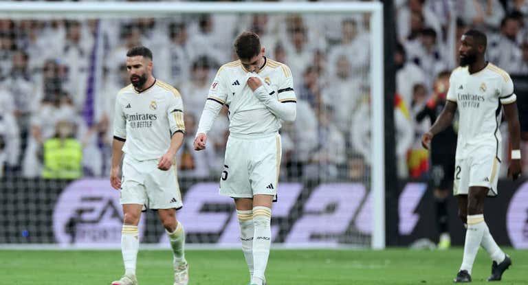 Desastrosa primera parte del Real Madrid contra el Almería.
