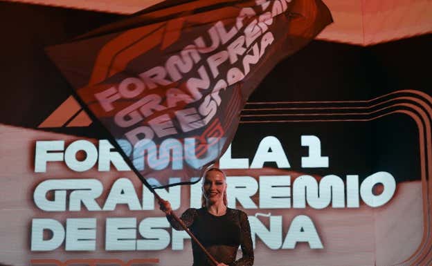 Show de la F1 en Madrid durante la presentación del GP de España 2026.  Reuters