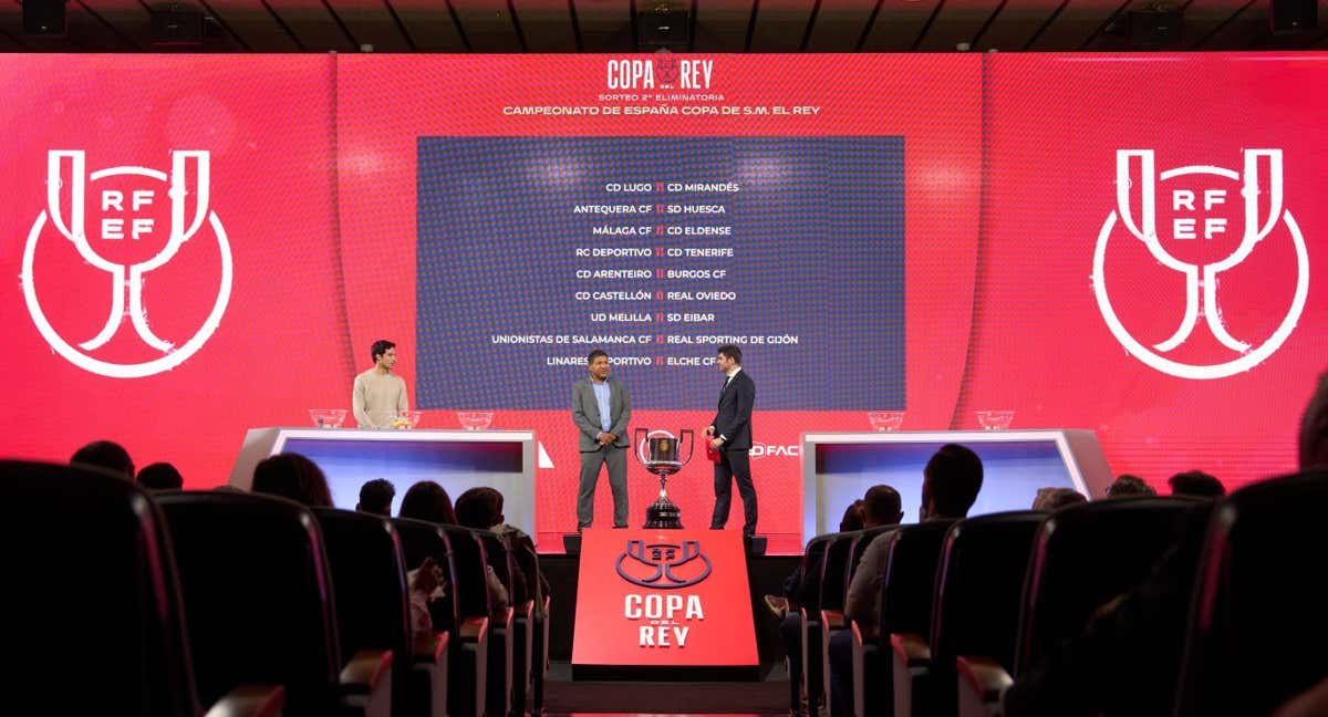 El sorteo de la Copa del Rey.