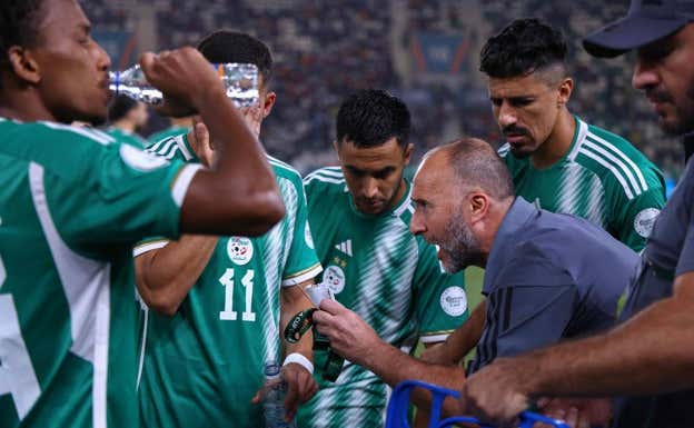 Djamel Belmadi, ya exseleccionador de Argelia. AFP