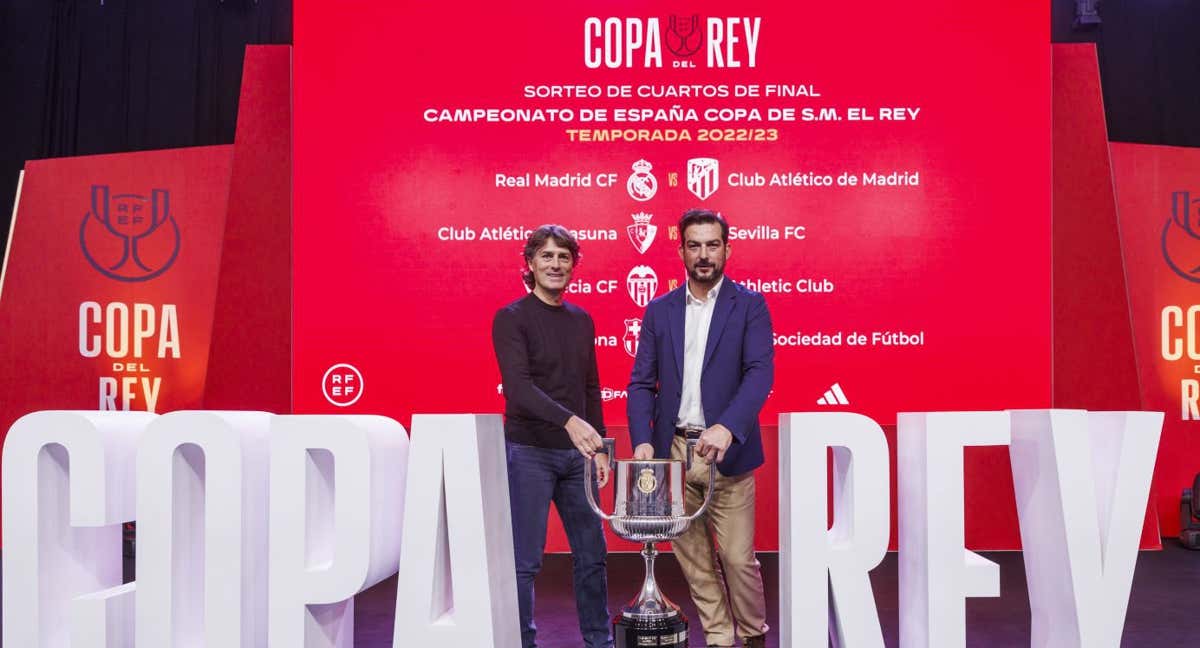 Uno de los sorteos de la Copa del Rey./ARCHIVO