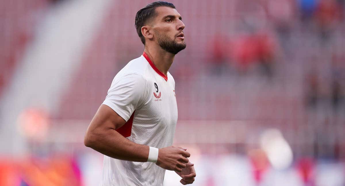 Rafa Mir, con el Sevilla./GETTY