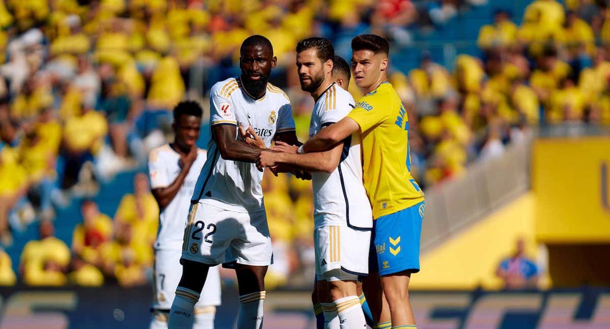 Nacho y Rüdiger, en Gran Canaria./EFE