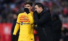 La plantilla ya reacciona al adiós de Xavi: «A muerte contigo, míster»