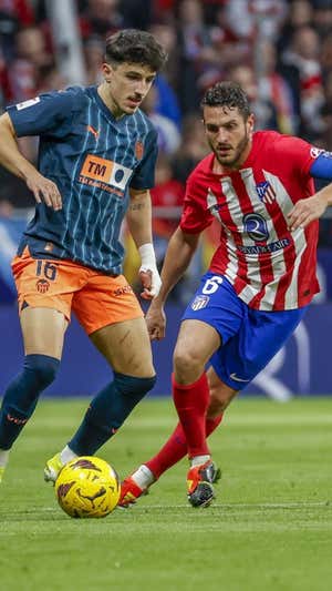 Koke sigue demostrando su calidad partido a partido.  EFE
