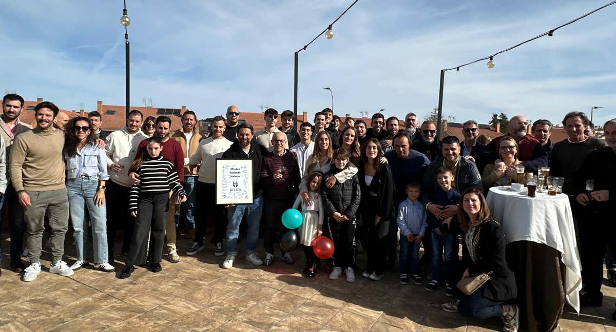 Homenaje sorpresa a Mati Díaz.