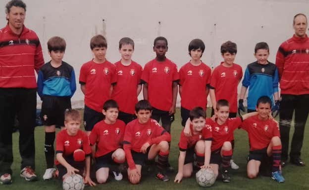 Adama Boiro, en su primera etapa en Osasuna.  Relevo