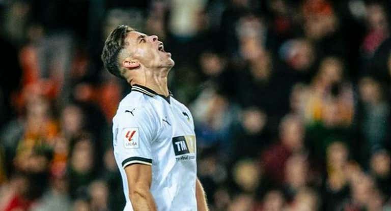 Gabriel Paulista en Mestalla.