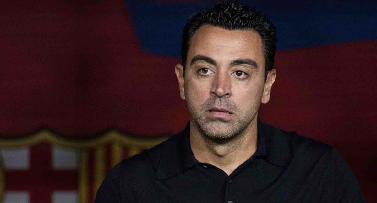 Xavi Hernández, en Montjuic. /FCB