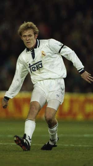 Prosinecki, en un partido con el Real Madrid. GETTY
