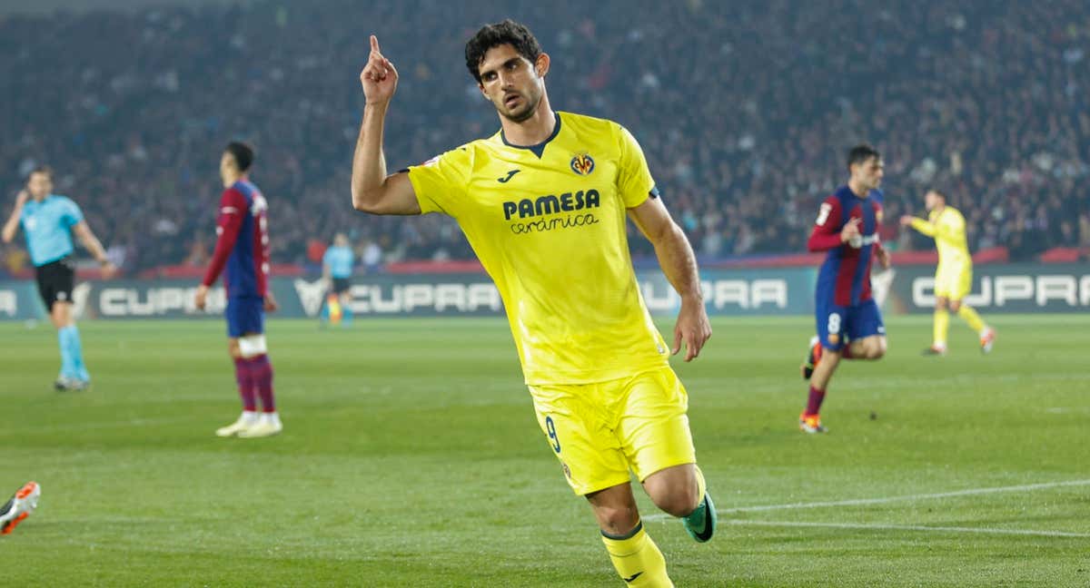 Guedes aterrizó en el Villarreal en el mercado de fichajes de invierno./EFE/ Toni Albir