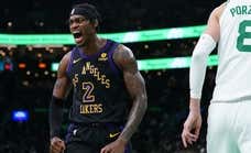 Los Lakers sin LeBron ni Davis sorprenden a los Celtics ganando en Boston