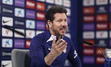 Simeone se mentaliza: «El ambiente de mañana va a ser un poco similar al del Arabia»