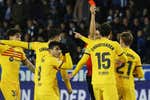 El Barça vuelve a chocar con Martínez Munuera con la expulsión exprés a Vitor Roque: «Otro error...»