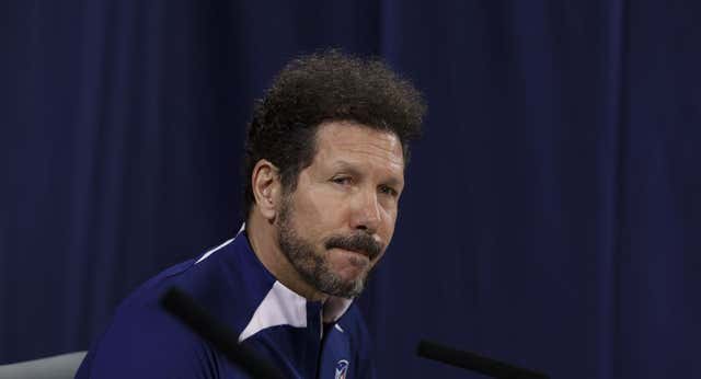 Simeone lo tiene claro con los Williams en la previa del partido ante el Athletic