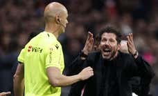 Simeone exculpa a Reinildo, no habla del árbitro y alaba a su equipo