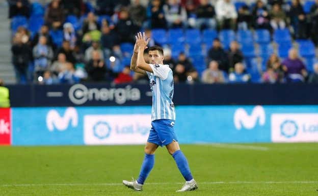 En 2018, Dani Pacheco volvió al Málaga, donde ya había jugado en categorías inferiores. EFE