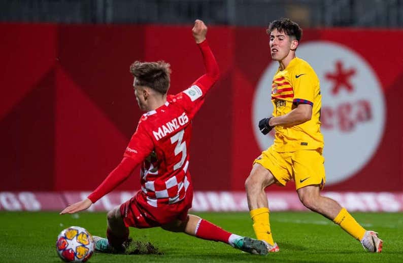 Así juega Dani Rodríguez, el canterano blaugrana por el que suspira el Athletic