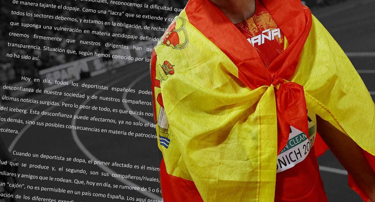 Los atletas españoles han firmado una carta para pedir cambios en la Agencia Española Antidopaje. /RELEVO