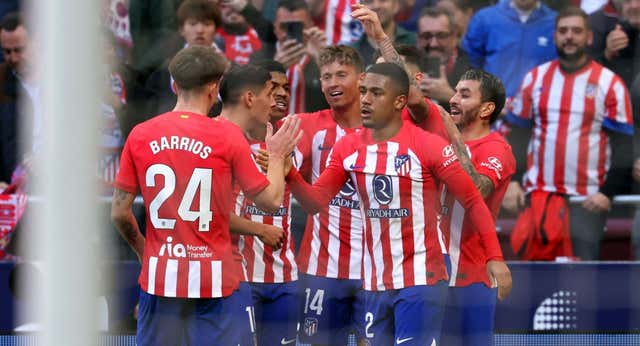 El Atlético se da un baño y masaje antes de la Champions con Las Palmas de invitado