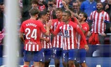 El Atlético se da un baño y masaje antes de la Champions con Las Palmas de invitado