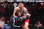 Topuria, de villano a héroe de la UFC por una canción y un KO