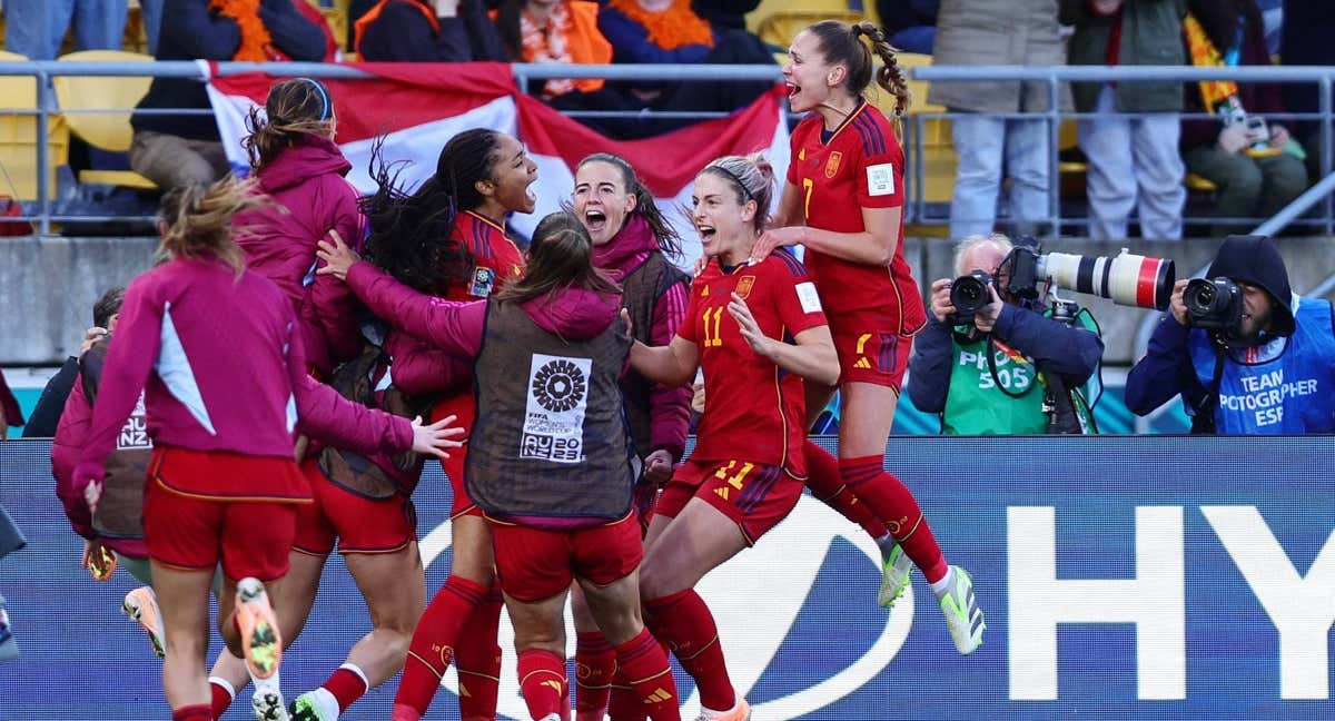 España gana a Países Bajos en el Mundial.