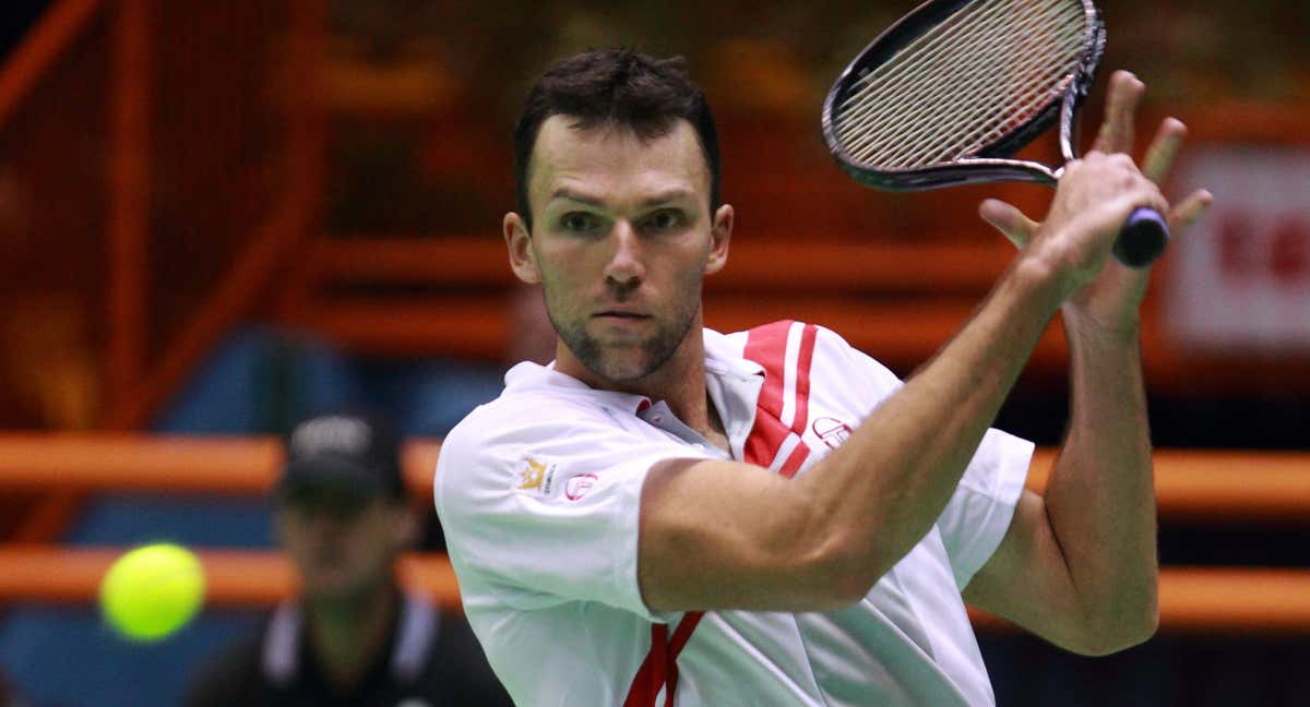 Ivo Karlovic. /AFP PHOTO/ STRINGER