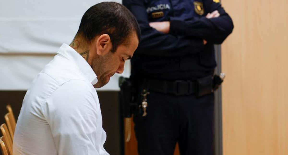 Dani Alves, condenado a cuatro años y medio de prisión.