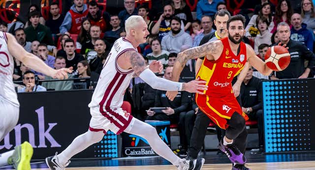 Letonia estropea el gran triunfo de Ricky Rubio
