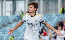 El Castilla se escapa de la crisis a lomos de Nico Paz
