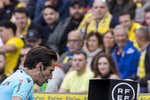 La polémica del VAR en el Las Palmas - Osasuna: «El contacto lo veo insuficiente»